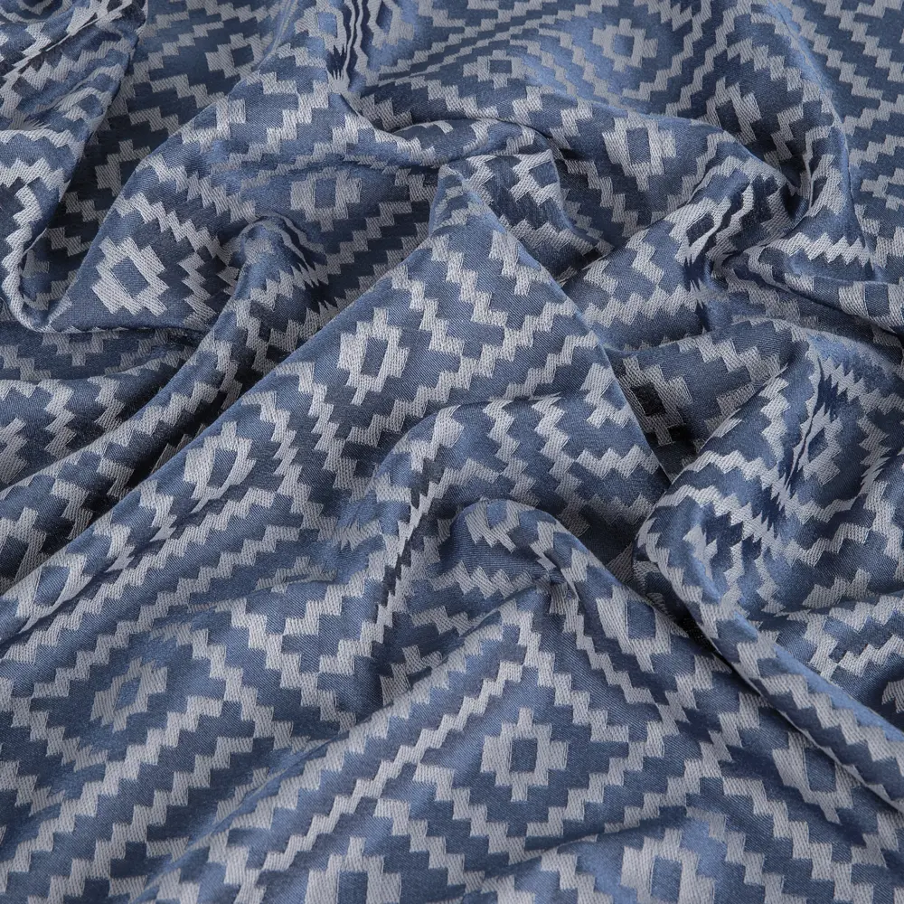 Штора на ленте Сканди 150x270 см цвет синий 89429985 STLM-2130679 Santreyd  - Вид №8