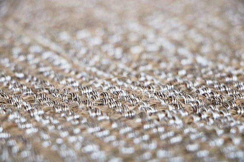 G.T.DESIGN Однотонный прямоугольный коврик ручной работы из растительных волокон Coconutrug sun-id-1513661 - Вид №5