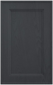 Фасады для кухни Модерн Фрезеровка «Николь» Ясень графит атласный №524