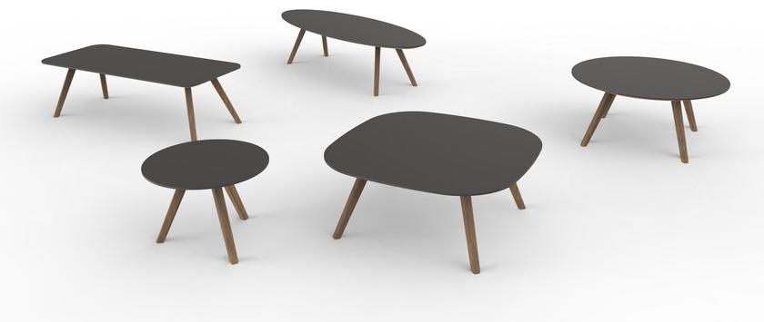 Tuna Ofis Овальный журнальный столик sun-id-1364010 - Вид №1