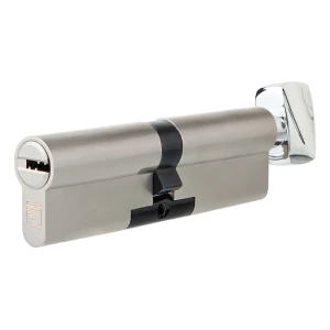 Цилиндр Apecs Premier XR-100-C15-NI, 50x50 мм, ключ/вертушка, цвет никель 82379277 STLM-2018658