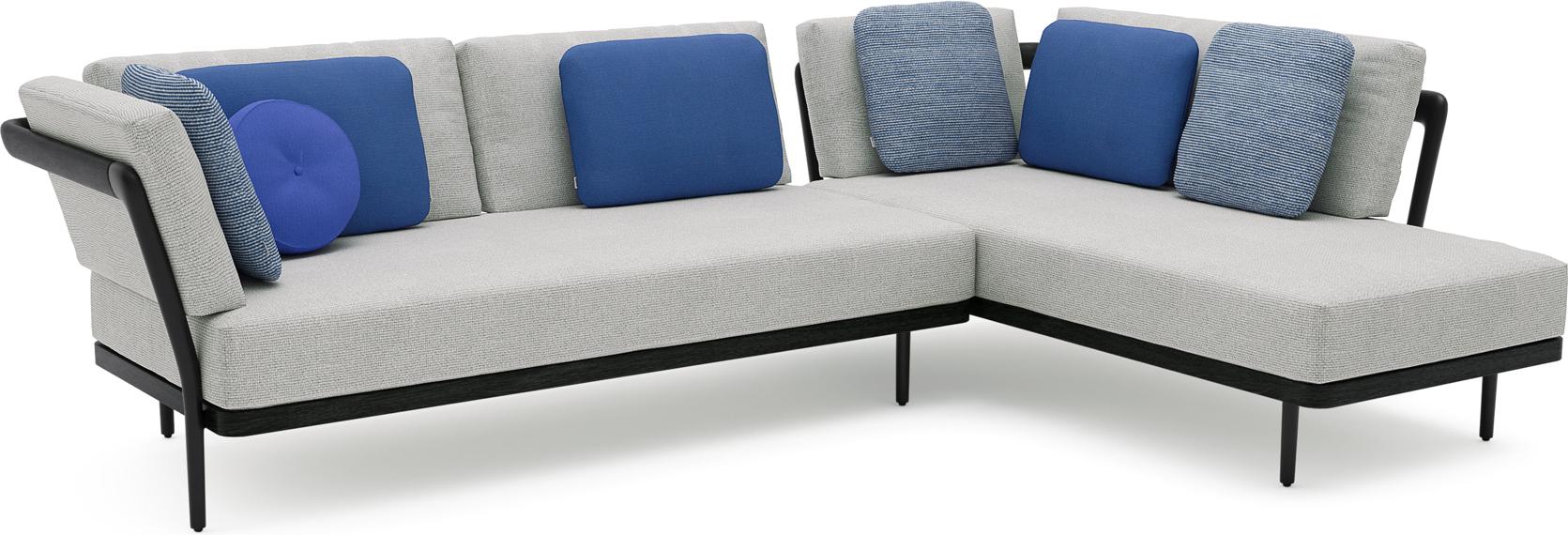 Concept 7 teak nero черный Manutti Flex MNST538 - Вид №1