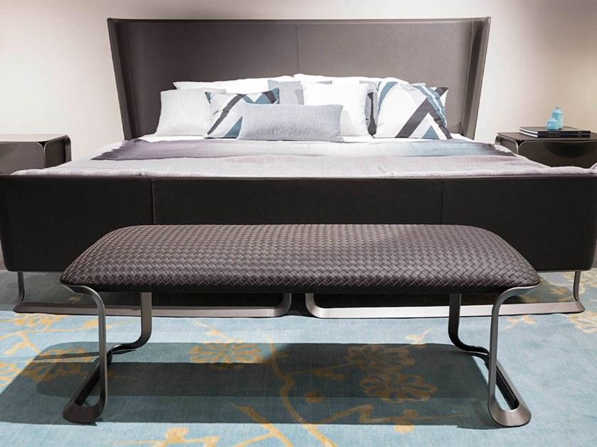 Turri Мягкая кожаная скамейка Milano sun-id-1390202 - Вид №2