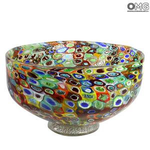 4609 ORIGINALMURANOGLASS Декоративная чаша Цветовое воздействие - муранское стекло OMG 27 см