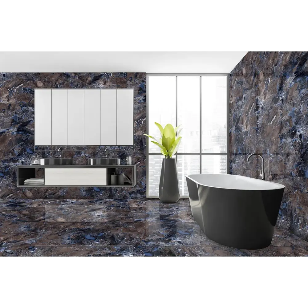Глазурованный керамогранит Concord Natural 60x120 см 1.44 м² полированный цвет разноцветный 89378305 STLM-2131064 Santreyd - Вид №1