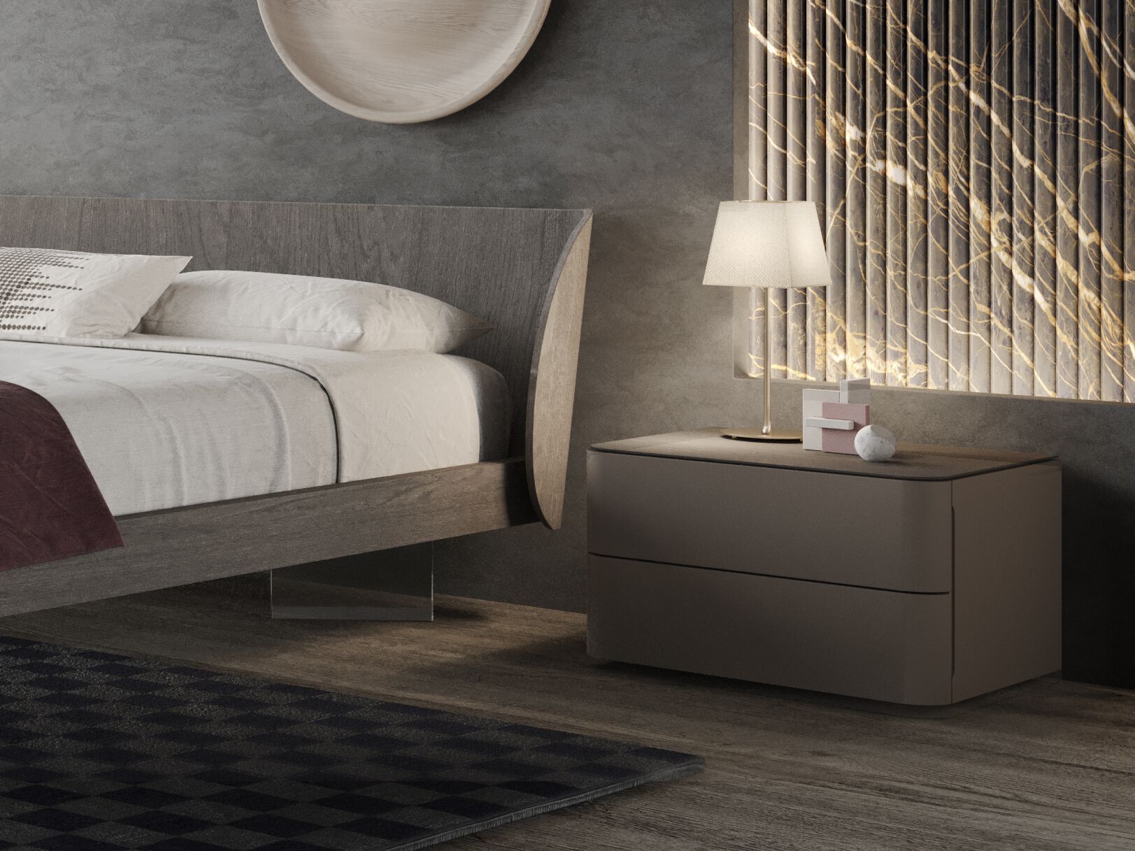 Деревянная тумбочка Voltan Elite ARCH-00038697 - Вид №1