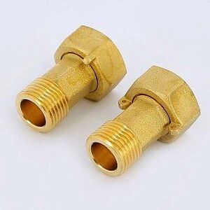 Сгон для водосчётчика пломбируемый 1"1/2х1"1/4 (комплект 2 шт)