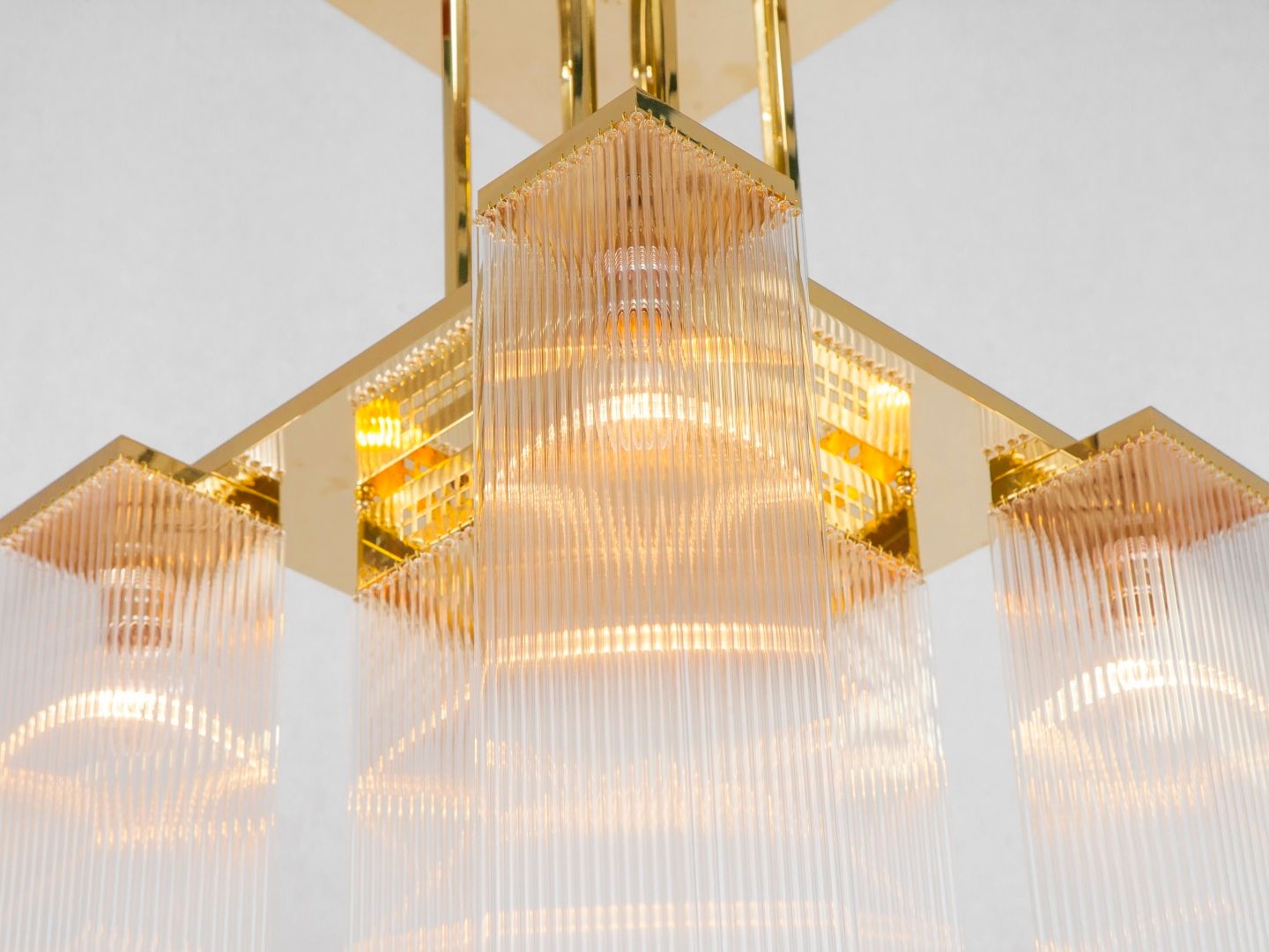 Подвесной светильник ручной работы из латуни Patinas Lighting Hoffmann ARCH-00130461 - Вид №10