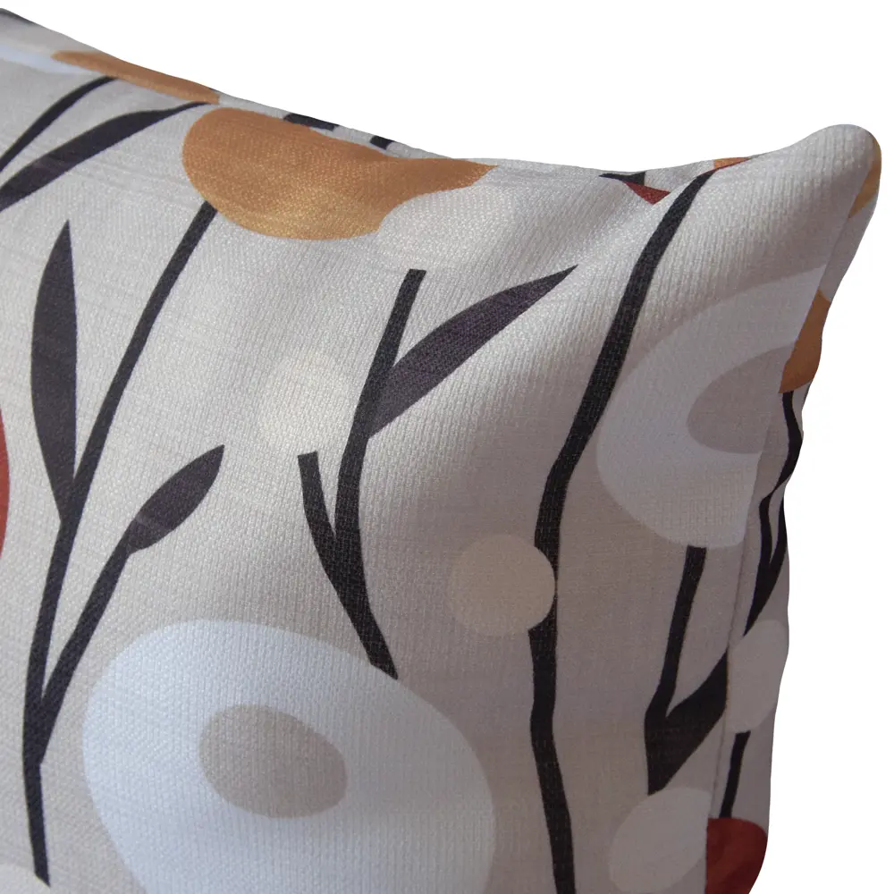 Подушка Лола 45x45 см цветы цвет бежевый SEASONS STLM-2114740 - Вид №2