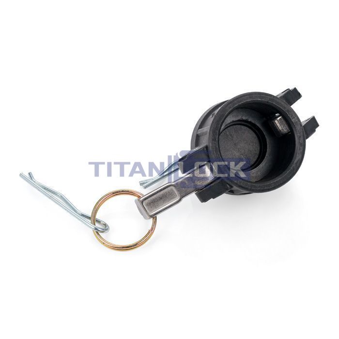 Камлок полипропиленовый тип DC, заглушка для ниппеля 1 1/4", TL125DCPP TITAN LOCK  - Вид №3