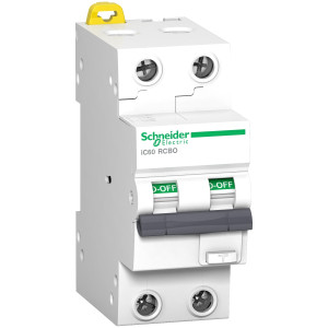 A9D54210 Дифавтомат Acti9 2P 10А ( C ) 10 кА, 300 мА ( A ) Schneider Electric Acti 9