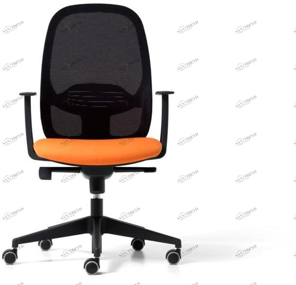 Diemme Сетчатое офисное кресло с 5 спицами и подлокотниками Hop sun-id-1475471