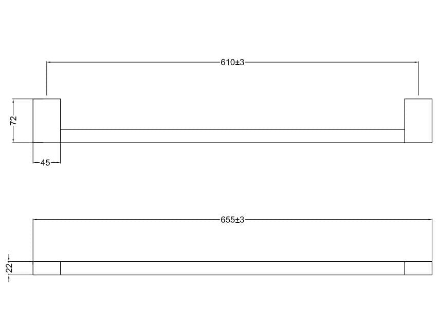 Держатель для полотенец CROSSWATER MPRO ARCH-00113940 - Вид №3