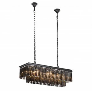 Люстра подвесная черная Vitaluce V5159-1/10 VITALUCE ДИЗАЙНЕРСКИЕ 00-3887672 Черный