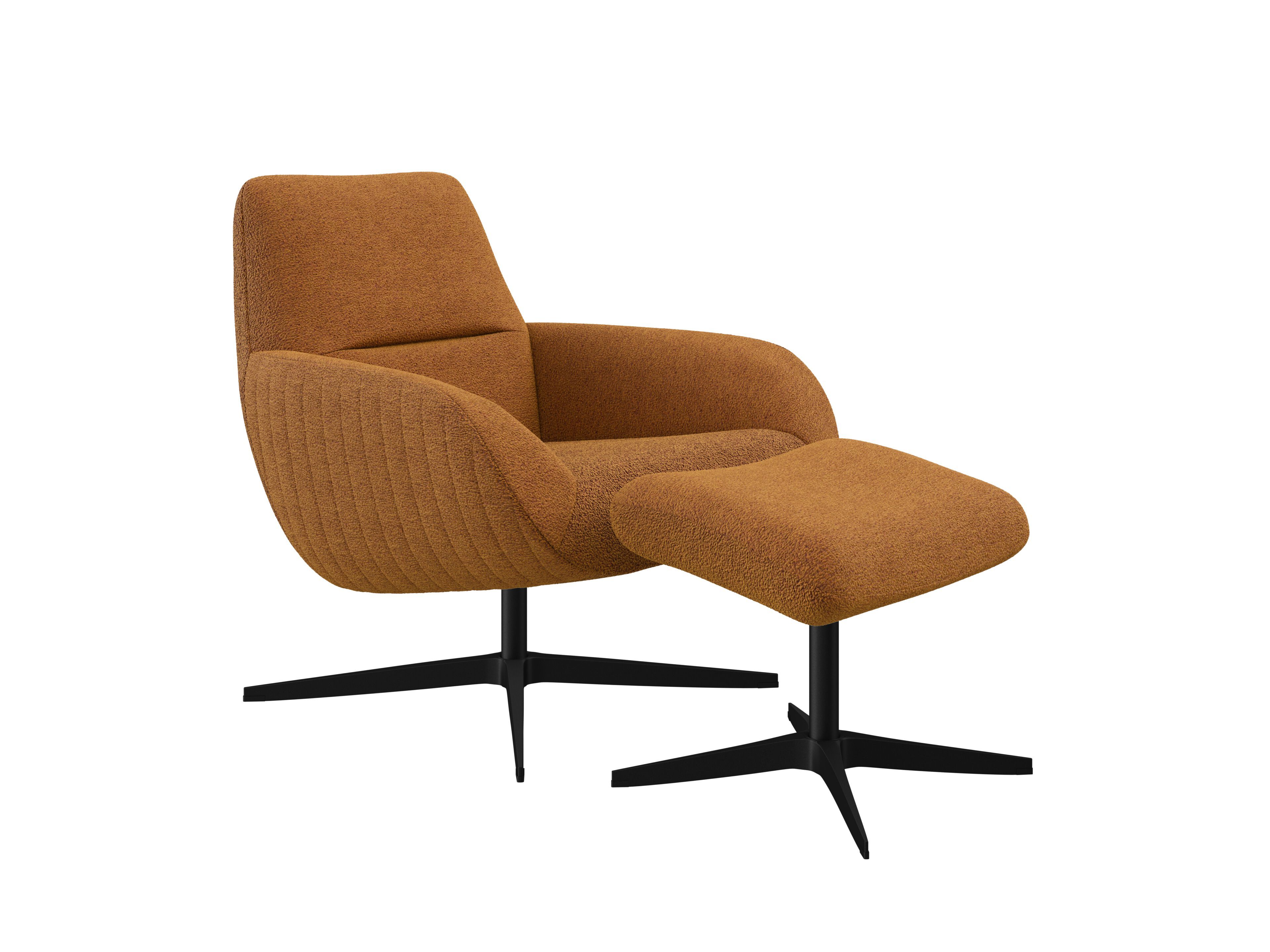 Тканевое кресло с подставкой для ног DÔME DECO Awaken ARCH-00039329 - Вид №1