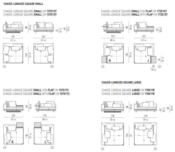 Minotti Секционный кожаный диван Connery sun-id-1360756 - Вид №14