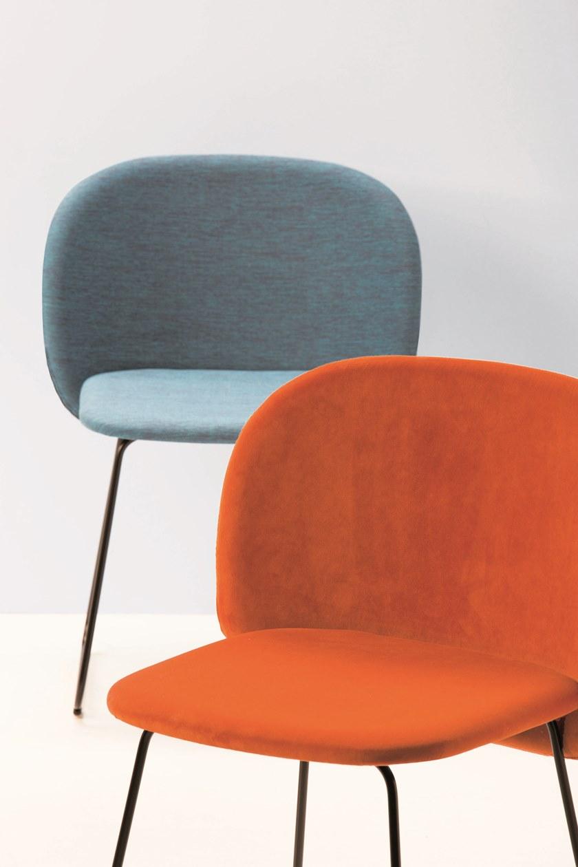 CHAIRS & MORE Санный стул с обивкой из ткани Chips sun-id-1382467 - Вид №6