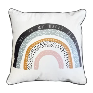 Декоративная подушка SEASONS Радуга 40x40 см в стиле неоклассика 89434246