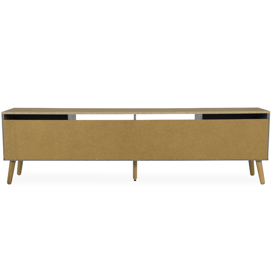 Тумба под ТВ Tenzo Dot, 54х192х43 см, дуб, серая 1665612 - Вид №7