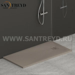 DP14070505 Душевой поддон 140х70 см цвет Кашемир Globo DOCCIAPIETRA Италия