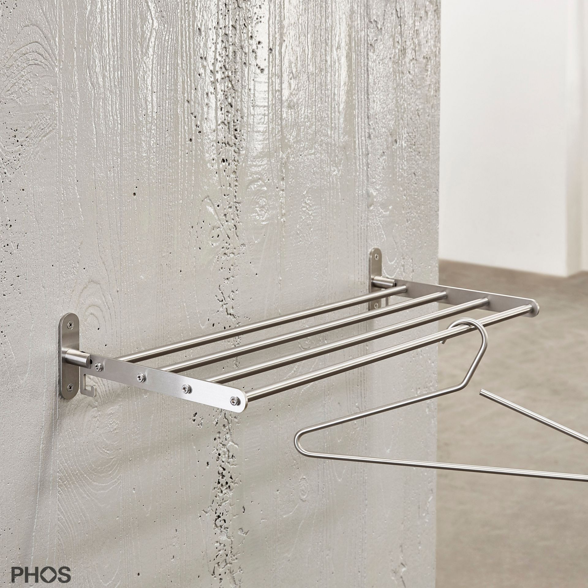 KLR900 Складной шкаф santanselmo с 4 платяными штангами, ширина 90 см PHOS 