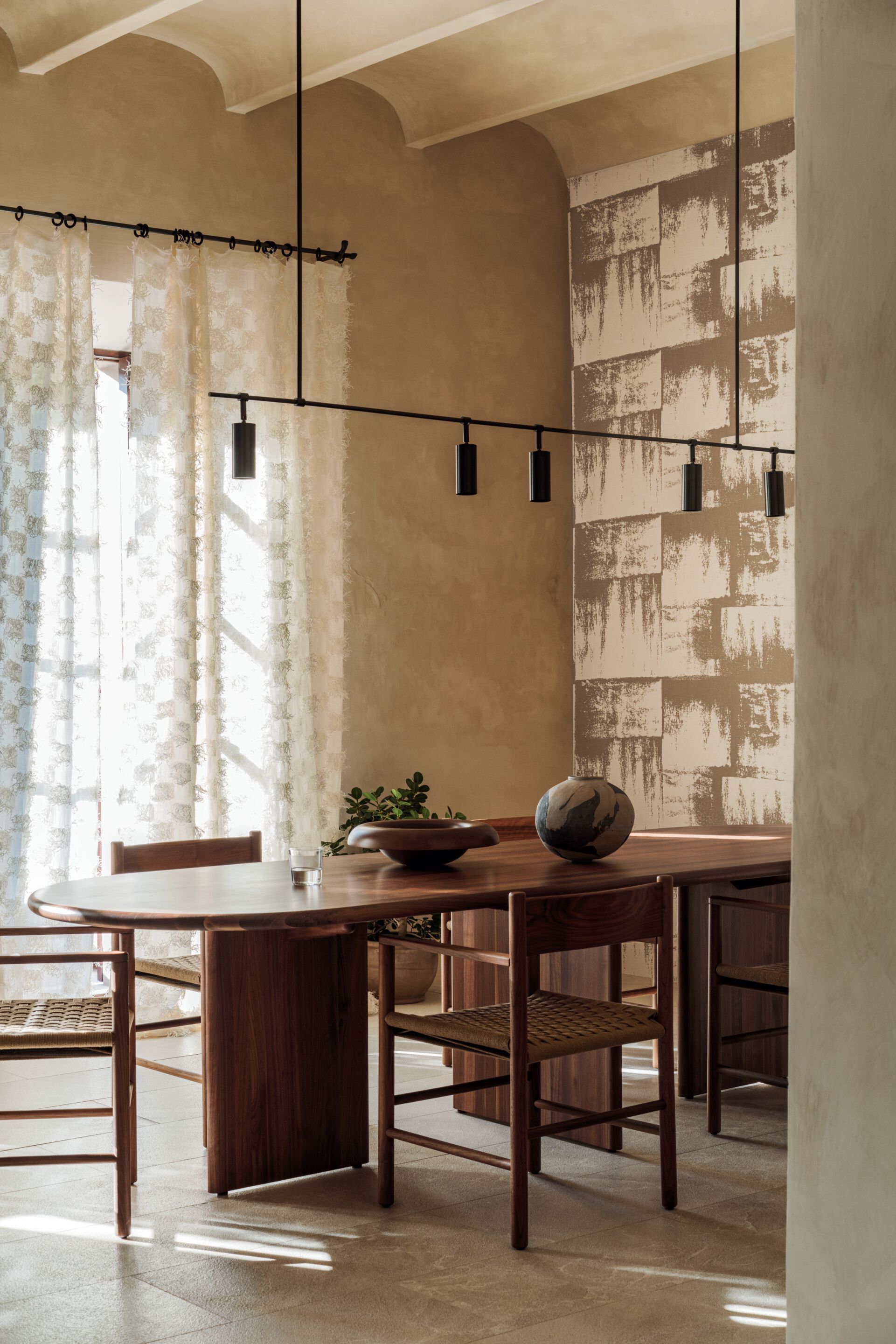 Льняная огнестойкая настенная ткань Élitis Lin Plâtré ARCH-00101421 - Вид №1