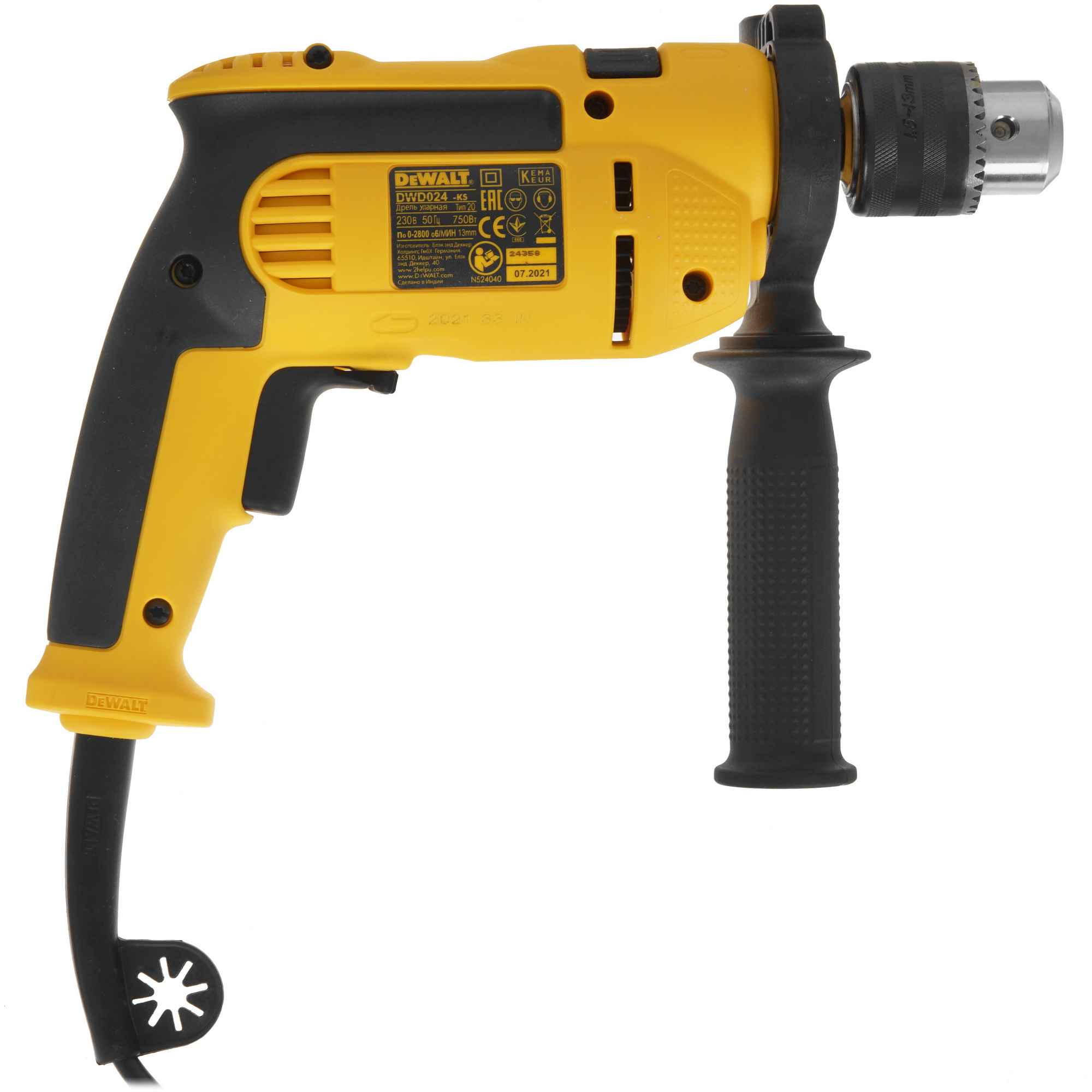 Дрель  DeWALT DWD024K 5437797 STDN-0029510 - Вид №1