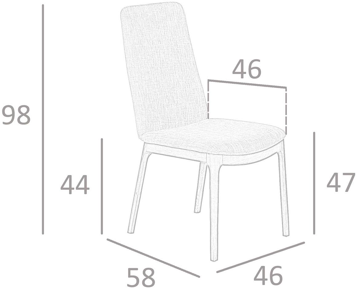 Angel Cerdá Стул из ткани с высокой спинкой New chair 4018 dc715e Angel Cerda - Вид №7
