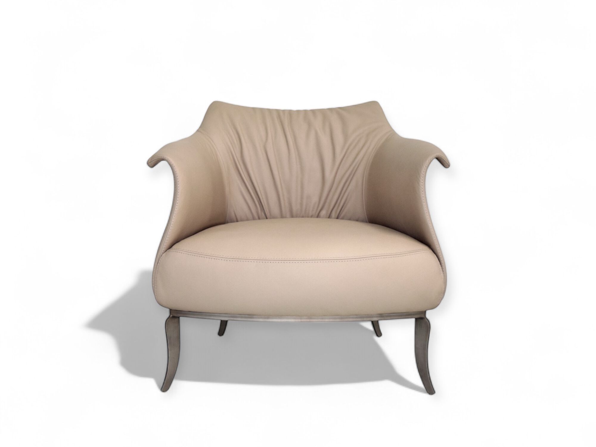 Кожаное кресло с подлокотниками ABLE Amphora ARCH-00113285