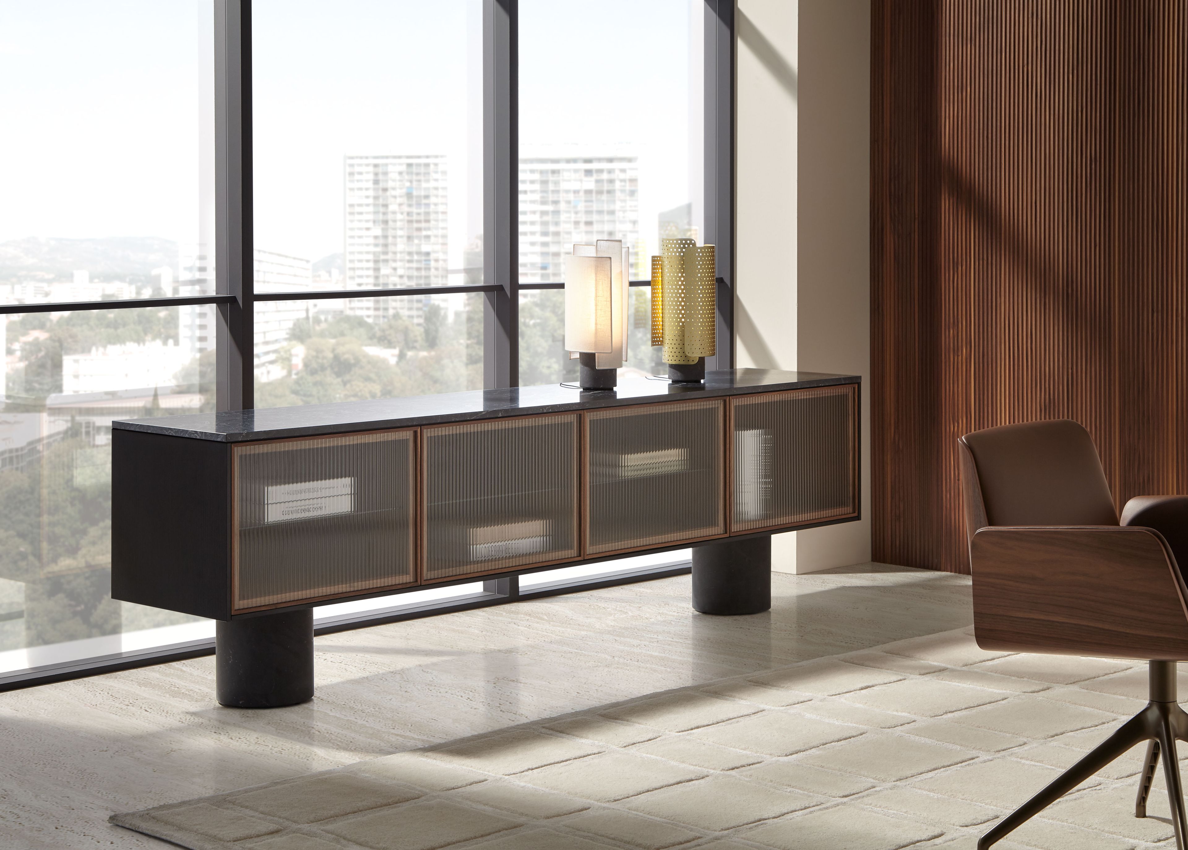 Деревянный шкаф с распашными дверями Punt ARCH-00054972 - Вид №38