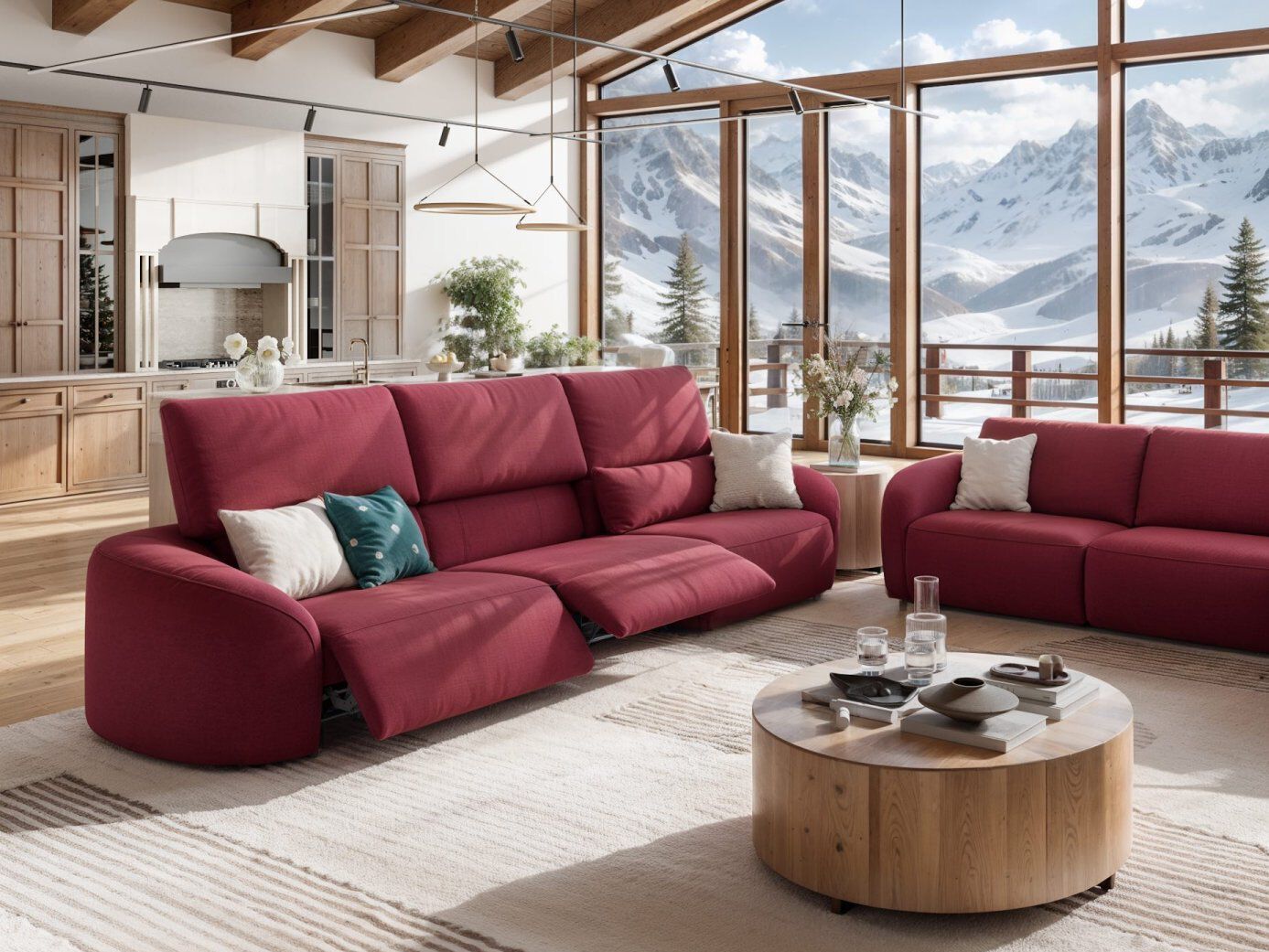 3-местный тканевый диван Sofanella Санкт-Мориц ARCH-00108112 - Вид №7