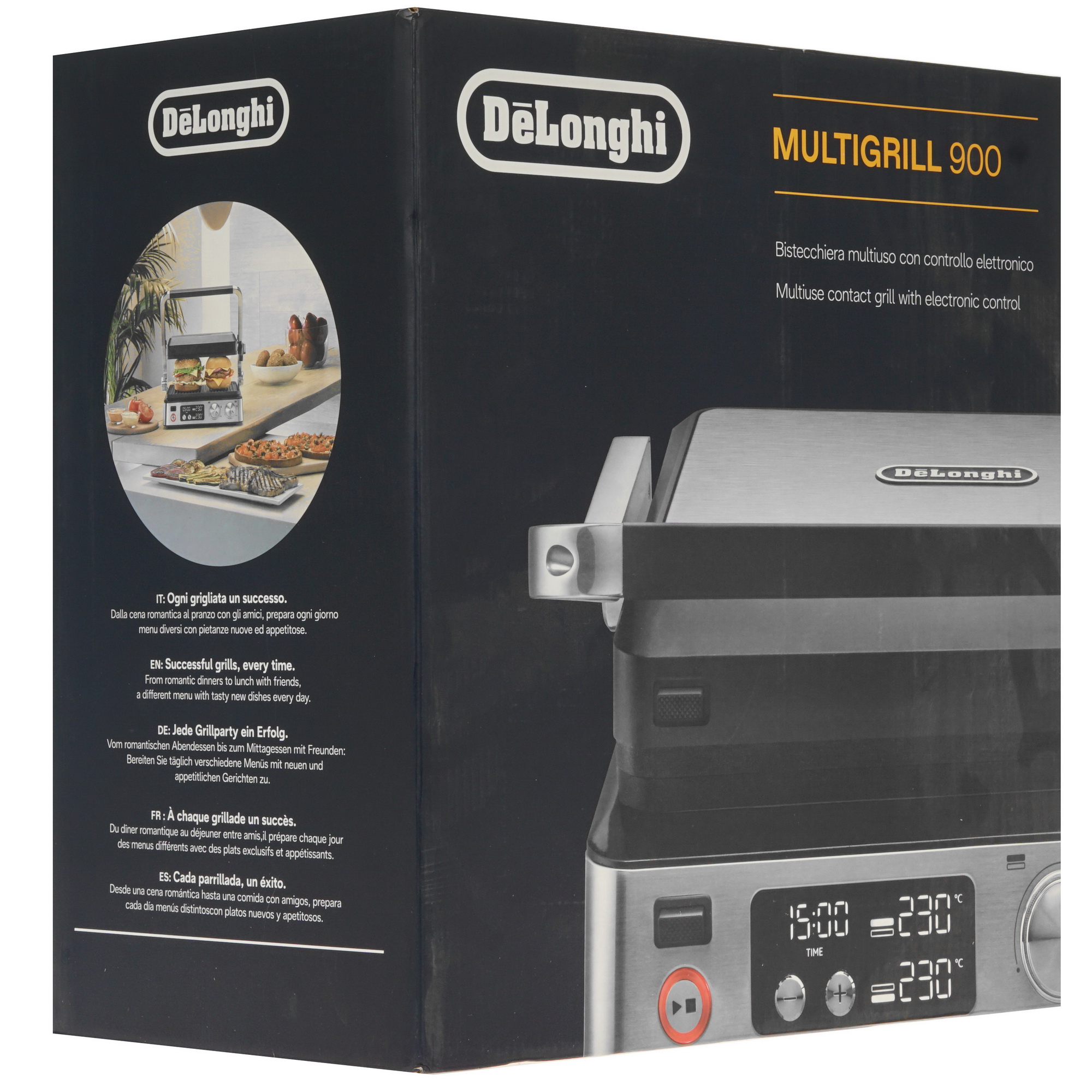 5018344 Гриль DeLonghi CGH 920D серебристый STDN-0040604 - Вид №8