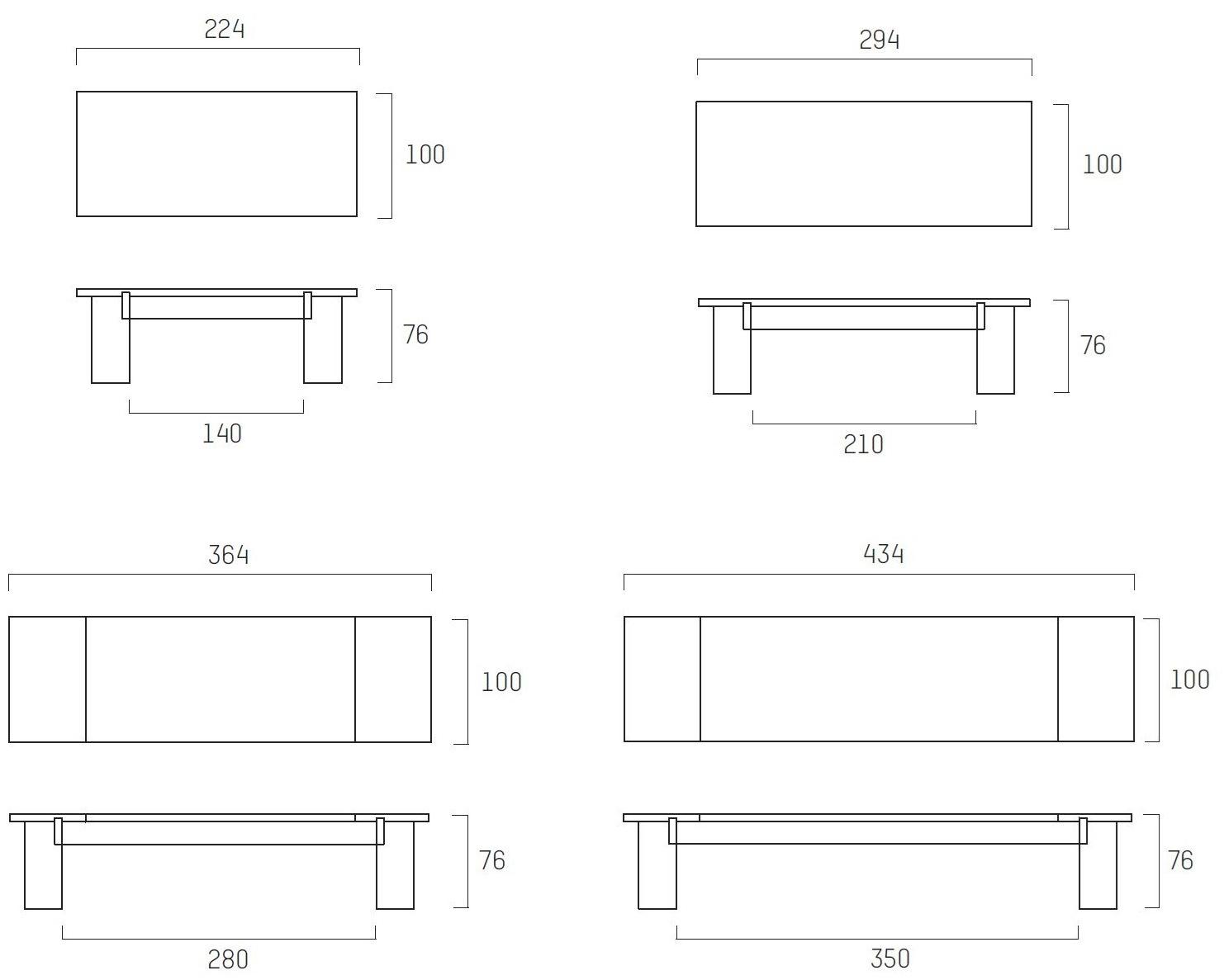 Piet Boon Прямоугольный обеденный стол Raaf Pbc 03.60.01/02/03. - Вид №6