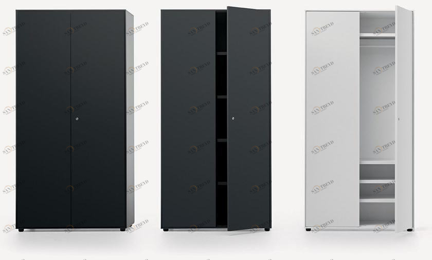 Fantin Офисный шкаф с металлическими распашными дверцами Essenza sun-id-1444386