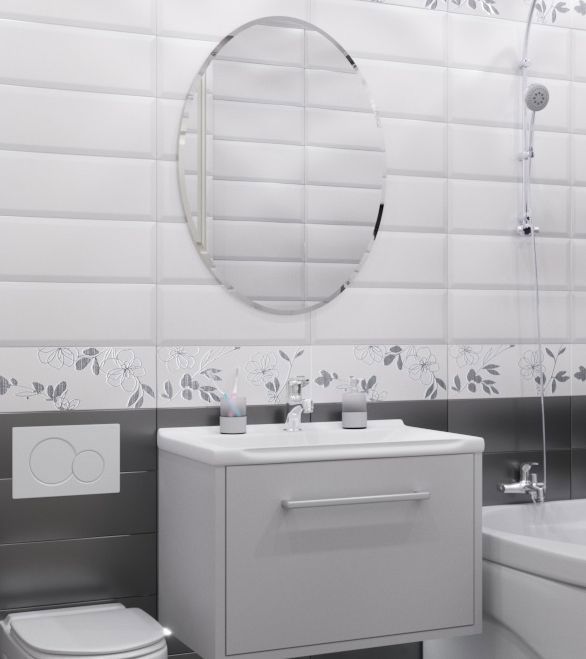 11837519 Зеркало NNF107 без полки 70 см Бытовое зеркало STLM-0001524 Santreyd 