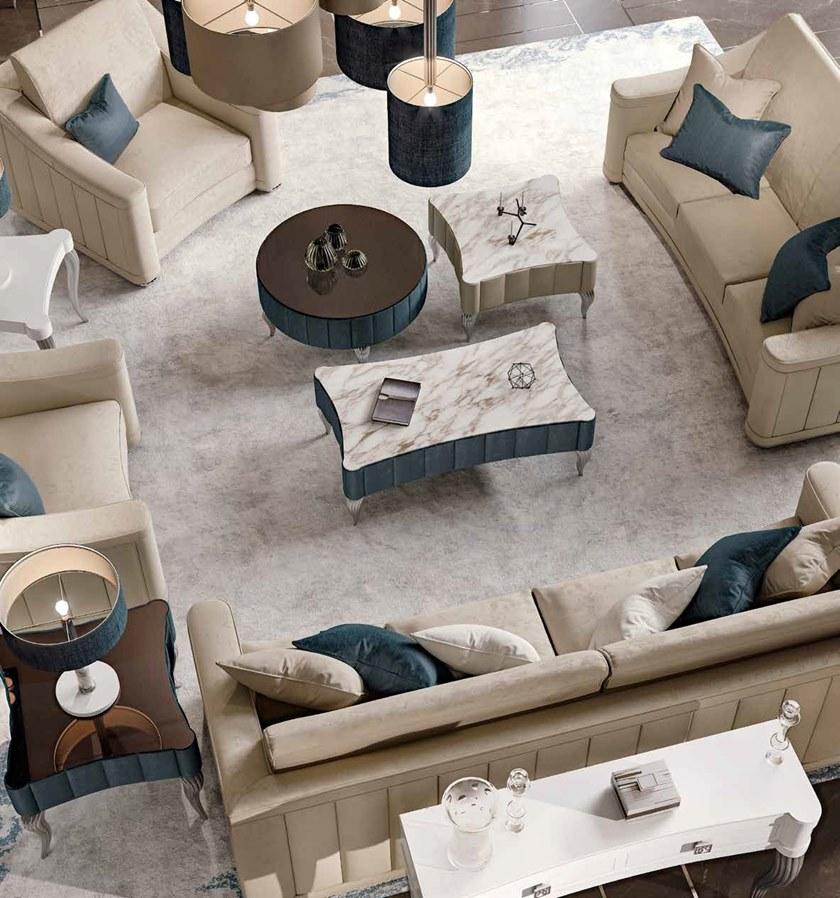 Valderamobili Журнальный столик квадратный Aura Auc051-a-b-cg - Вид №2