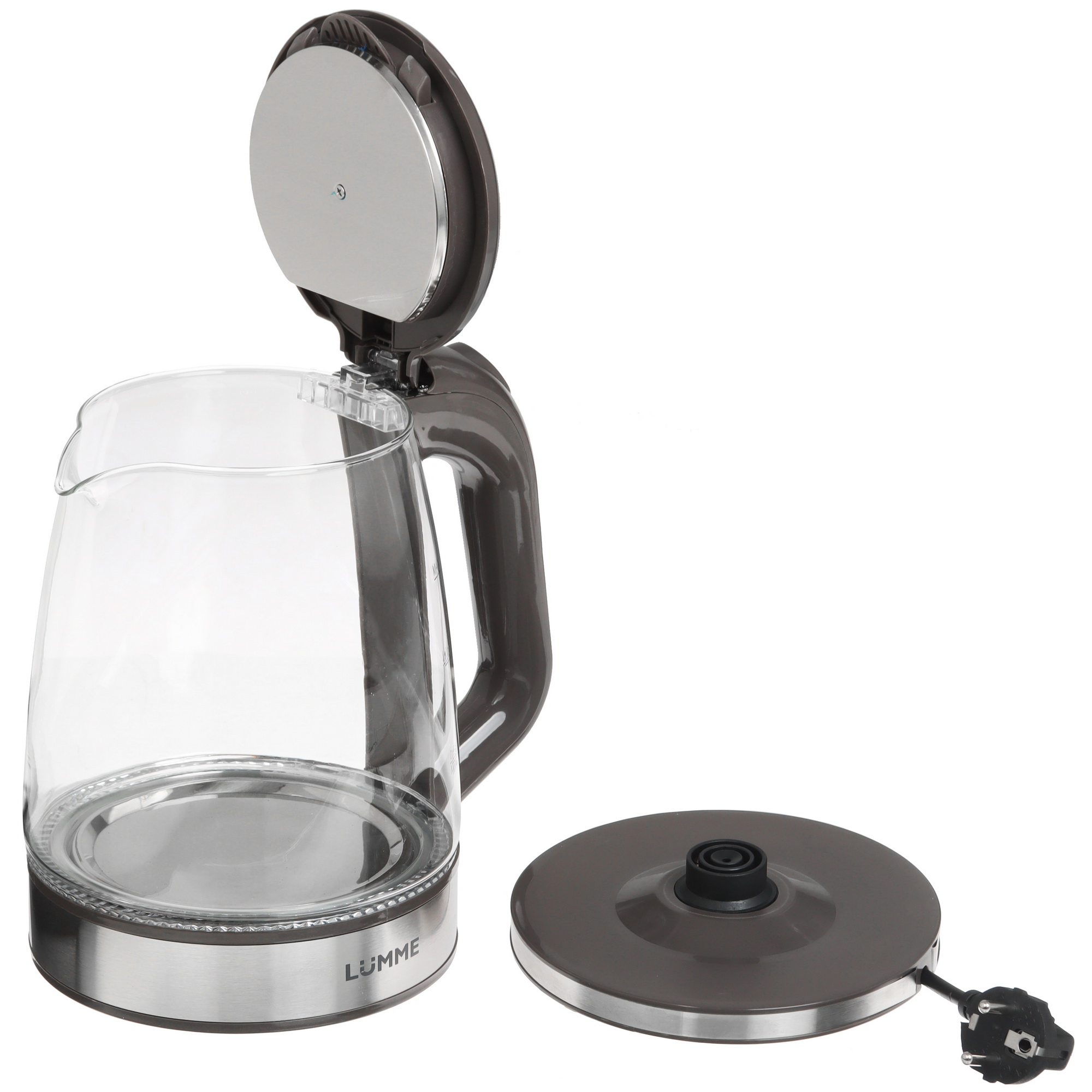 8166480 Электрочайник LUMME LU-157 серебристый STDN-0008627 - Вид №4