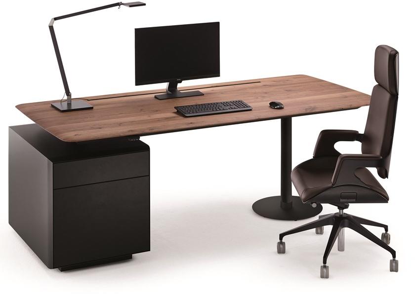 YOMEI Регулируемый по высоте угловой стол со встроенной полкой S100 sun-id-1367549 - Вид №8