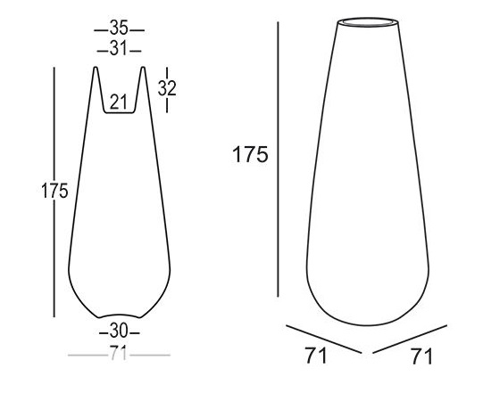 Ваза / Buba PLUST sun-id-373457 - Вид №3