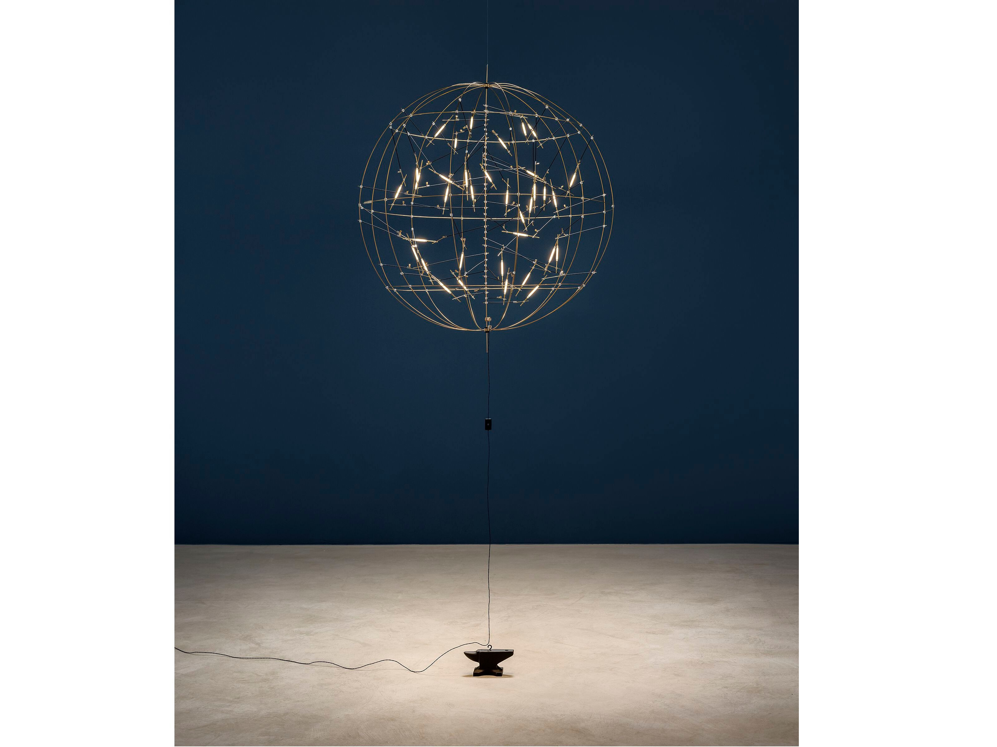 Латунный светодиодный подвесной светильник Catellani & Smith Pòta! ARCH-00138783