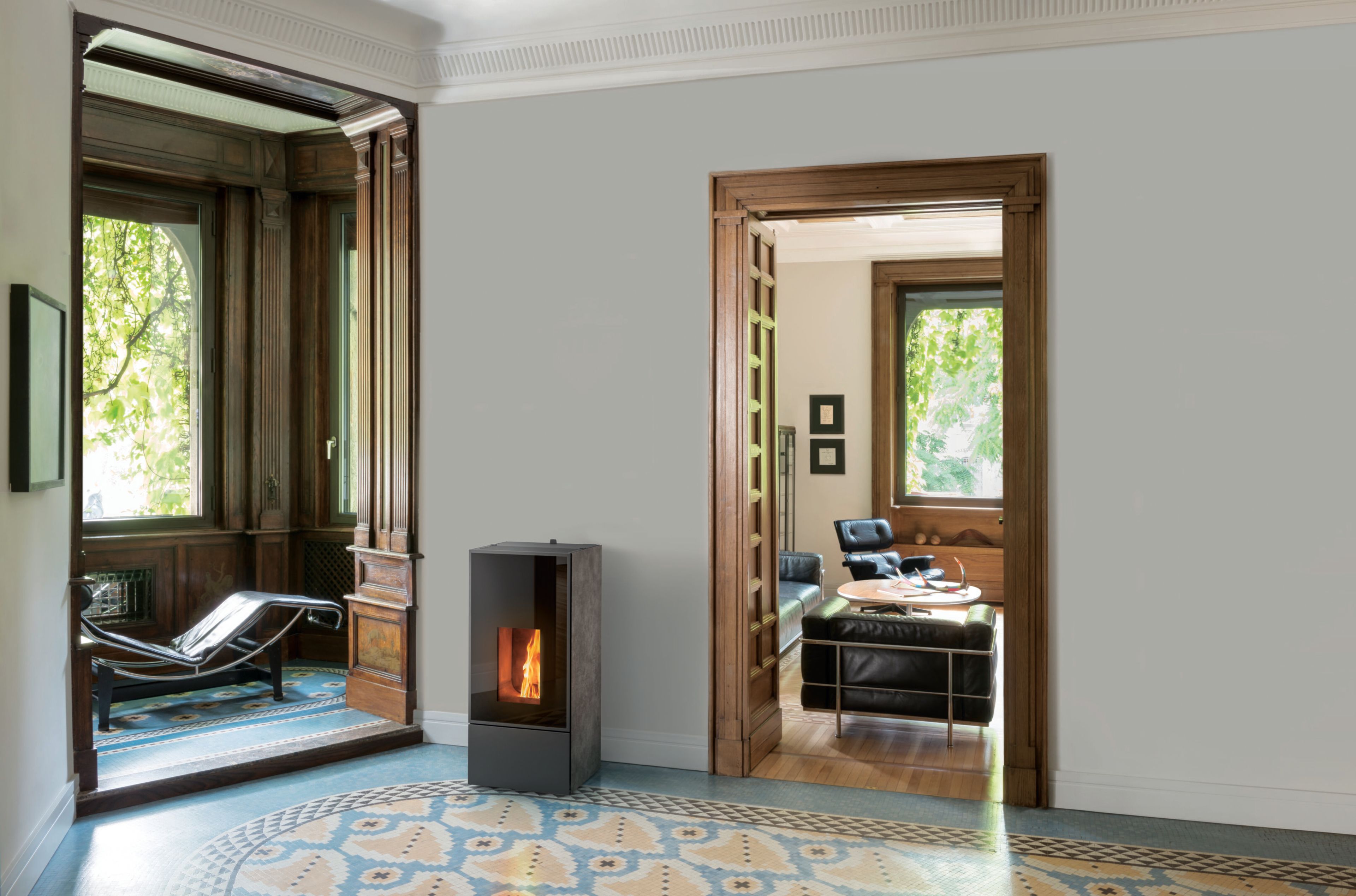 Пеллетная печь с естественной конвекцией MCZ EIKO ARCH-00035333 - Вид №1