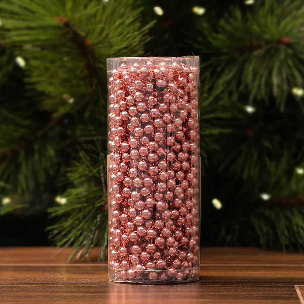 84804397 Бусы пластиковые D8мм 10м темно-розовый STLM-1468819 Santreyd 