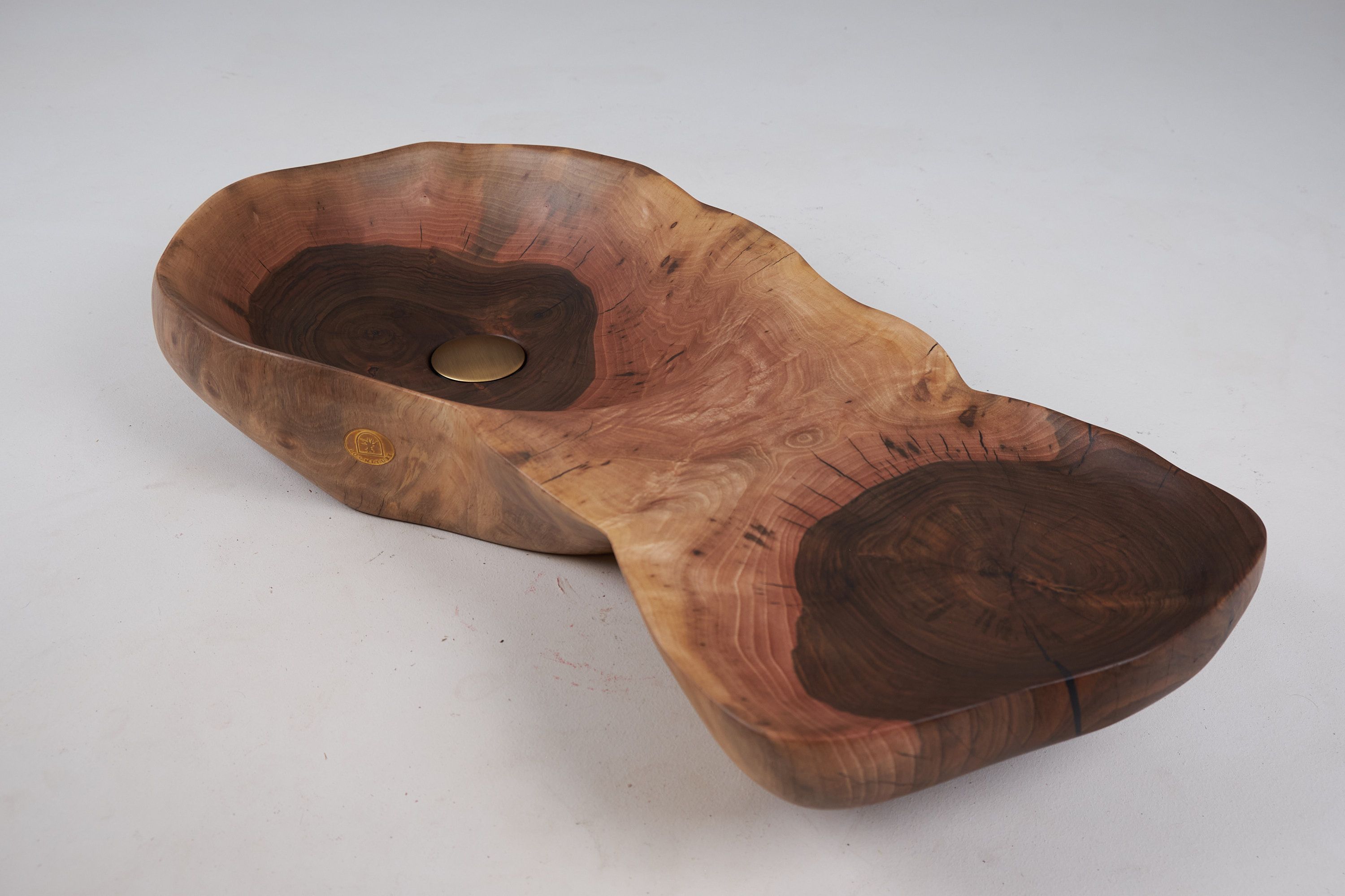 Твердая деревянная раковина / умывальник Logniture Banik ARCH-00135733 - Вид №3