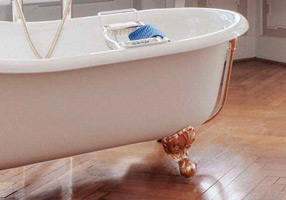 Gentry Home Bexley Cast iron bathtubs with feet Классическая медь GH100911  - Вид №1