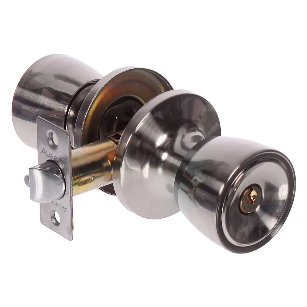 Ручка-защёлка Avers 0590-01-NI, с ключом и фиксатором, сталь, цвет никель STLM-2037877