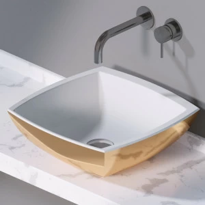 L246250 Накладная раковина на столешницу  квадратная A. e T. Italia SPOT