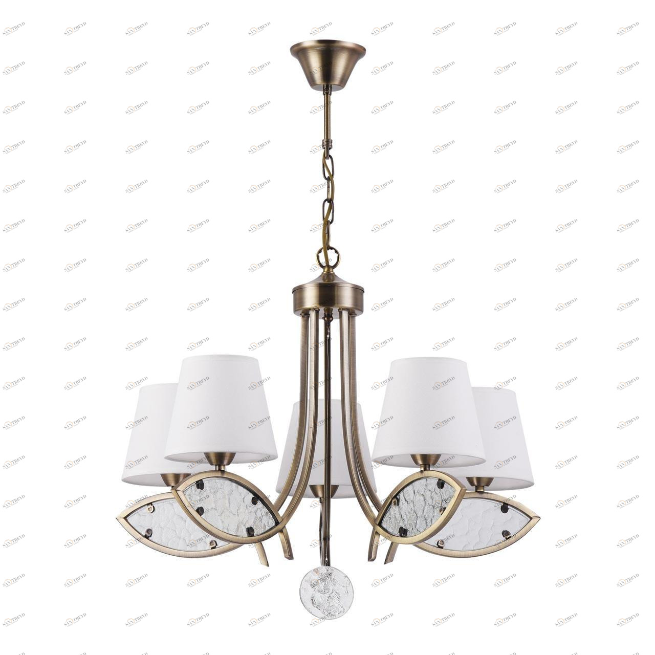 Подвесная люстра Freya Camila FR5597PL-05BZ FREYA CAMILA 194337 Белый 