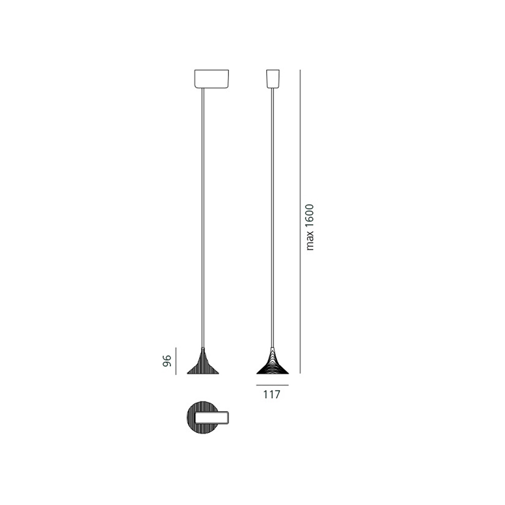 Подвесной светильник 1935010A от Artemide ARTEMIDE ДИЗАЙНЕРСКИЕ 243338 Серый  - Вид №10