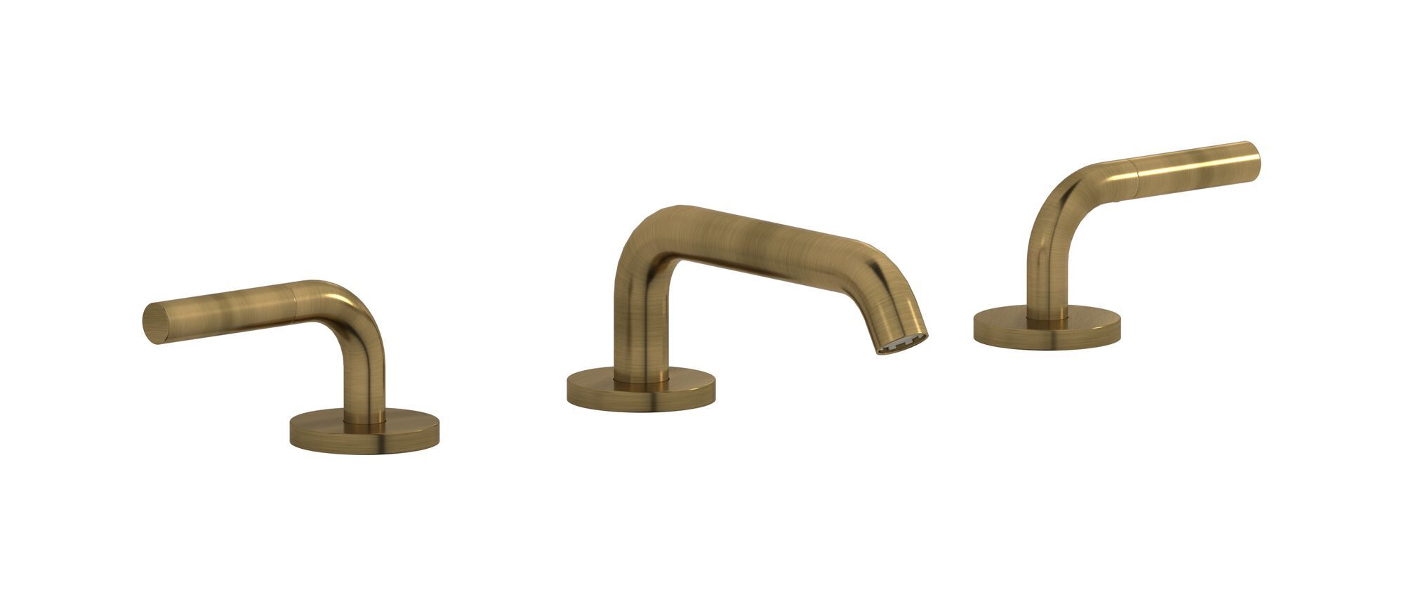 Смеситель для раковины с 3 отверстиями и автоматическим сливом IB Brera ARCH-00099011 - Вид №6