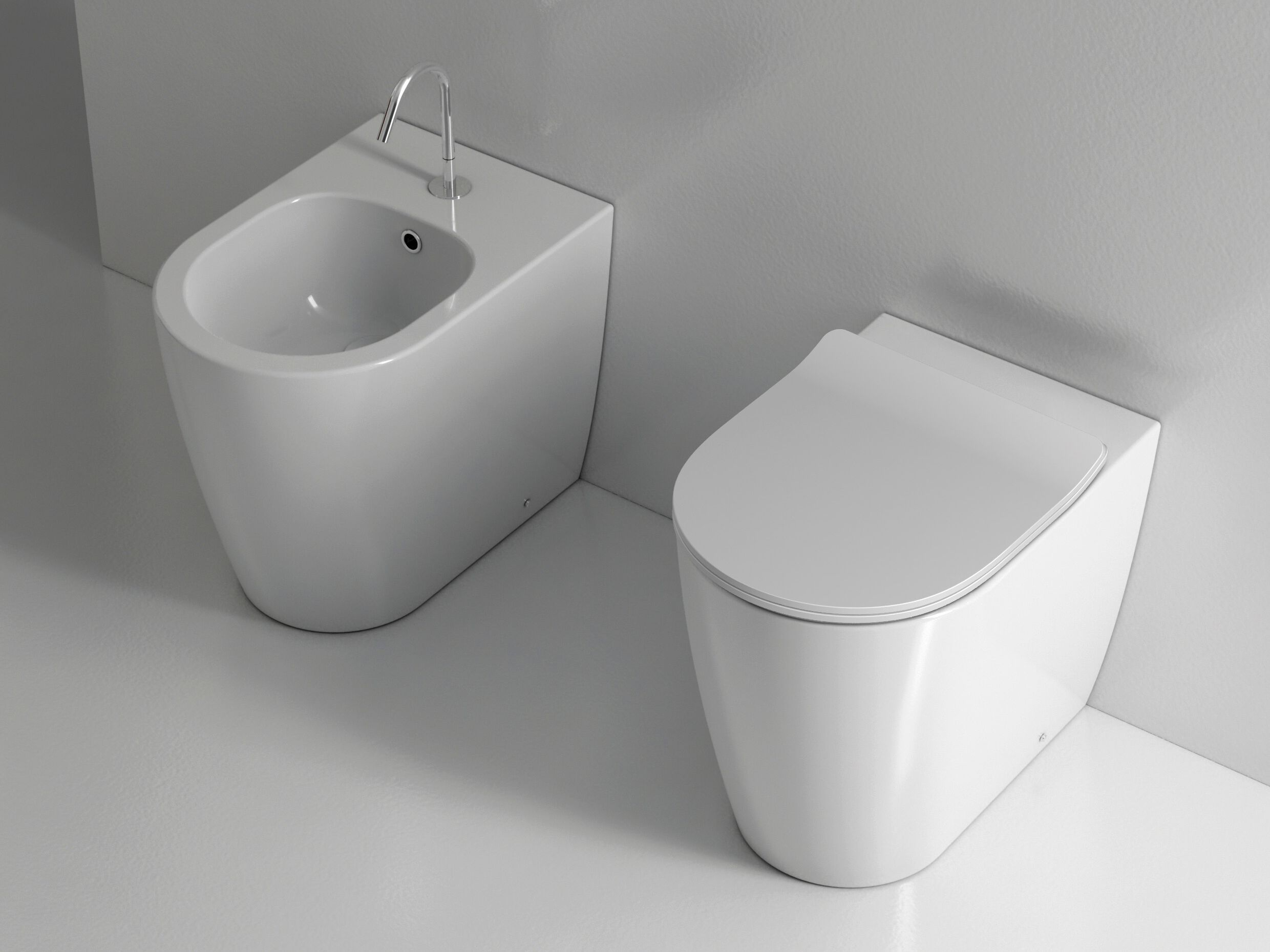 Керамическая напольная сантехника Domus Falerii Leaf Medium ARCH-00043303